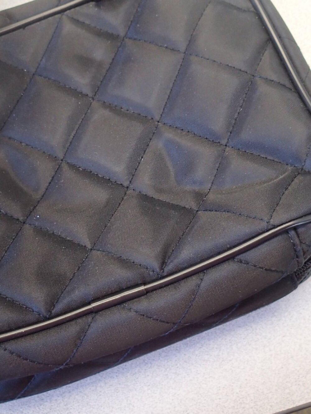 Quilted Toiletries Bag